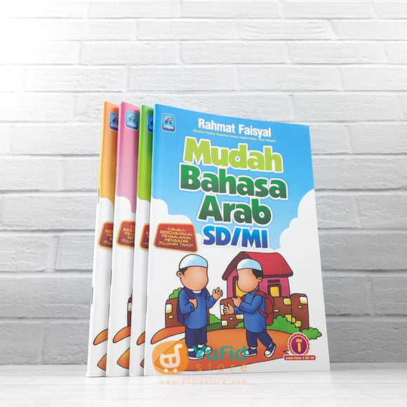 BUKU MUDAH BAHASA ARAB SD/MI JILID 1-4 (PUSTAKA ARAFAH)