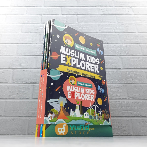 BUKU MUSLIM KIDS EXPLORER - SET 4 BUKU (ZIYAD BOOKS)