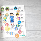 BUKU MY FIRST 500 ENGLISH AND ARABIC WORDS 3 BAHASA (MAALIK KIDS)