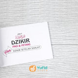 BUKU SAKU DZIKIR PAGI DAN PETANG DILENGKAPI DZIKIR SETELAH SHALAT - EDISI SOUVENIR 2026 (ADZ-DZAHABI)