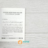 BUKU SAKU DZIKIR PAGI & SORE - DILENGKAPI DZIKIR SESUDAH SHALAT WAJIB (MAKTABAH AL-HANIF)