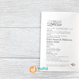 BUKU SAKU ETIKA IMAM DAN MAKMUM DI DALAM SHALAT (PUSTAKA IBNU UMAR)