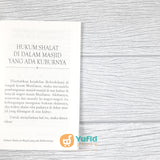 BUKU SAKU HUKUM SHALAT DI MASJID YANG ADA KUBURANNYA (PUSTAKA IBNU UMAR)