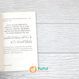 BUKU SAKU TUNTUNAN DOA HARIAN BERDASARKAN AL QURAN DAN AS SUNNAH YANG SHAHIH (PUSTAKA IBNU UMAR)