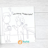 BUKU SERI ADAB LISAN - KAPAN AKU HARUS DIAM DAN KAPAN AKU BOLEH BICARA - SET 2 BUKU (MASKANA KIDS)