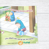 BUKU SERI ADAB LISAN - KAPAN AKU HARUS DIAM DAN KAPAN AKU BOLEH BICARA - SET 2 BUKU (MASKANA KIDS)