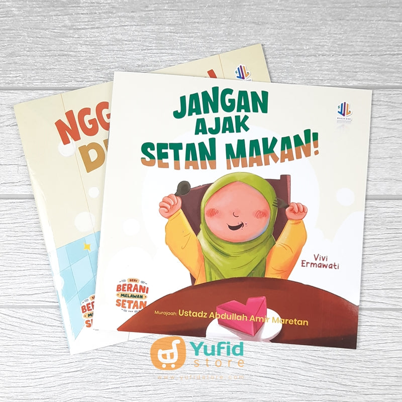 BUKU SERI BERANI MELAWAN SETAN - SET 6 BUKU (MAALIK KIDS) – Yufid Store ...