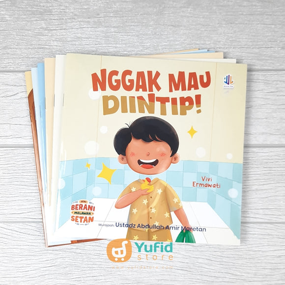 BUKU SERI BERANI MELAWAN SETAN - SET 6 BUKU (MAALIK KIDS)