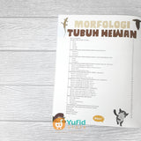 BUKU SERI SAINS UNTUK ANAK - MORFOLOGI TUBUH HEWAN (AHLAN)