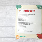 BUKU SERI SAINS UNTUK ANAK - PENYAKIT (AHLAN)