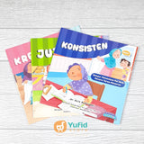 BUKU SERI ZAID & HANA - KARAKTER BAIK - SET 10 BUKU (AHLAN)