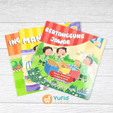 BUKU SERI ZAID & HANA - KARAKTER BAIK - SET 10 BUKU (AHLAN)