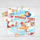 BUKU SERI 1 ZAID & HANA - MENGAJARKAN ADAB SEHARI-HARI ANAK SECARA ISLAMI - SET 10 BUKU (AHLAN)