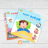 BUKU SERI 1 ZAID & HANA - MENGAJARKAN ADAB SEHARI-HARI ANAK SECARA ISLAMI - SET 10 BUKU (AHLAN)