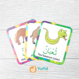 FLASHCARD MENGENAL HURUF HIJAIYAH UNTUK ANAK-ANAK (LINGKAR MEDIA)