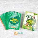 FLASH CARD MENYUSUN KATA HEWAN DI SEKITAR KITA (ADZKIA BOOKS)