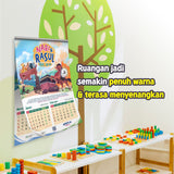 KALENDER ANAK EDUKATIF 2025 - NABI DAN RASUL ULUL 'AZMI (PQS)