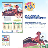 KALENDER ANAK EDUKATIF 2025 - NABI DAN RASUL ULUL 'AZMI (PQS)