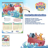 KALENDER ANAK EDUKATIF 2025 - NABI DAN RASUL ULUL 'AZMI (PQS)