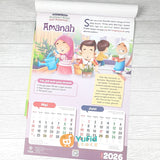 KALENDER ANAK HEBAT 2026 MENELADANI AKHLAK NABI MUHAMMAD (PQS)