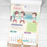 KALENDER ANAK HEBAT 2026 MENELADANI AKHLAK NABI MUHAMMAD (PQS)