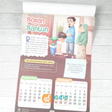KALENDER ANAK HEBAT 2026 MENELADANI AKHLAK NABI MUHAMMAD (PQS)