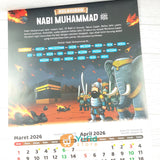 KALENDER ANAK TAHUN 2026 SIRAH NABAWIYYAH FOR KIDS (ARAFAH KIDS)