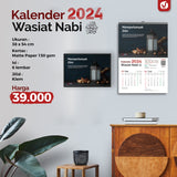 KALENDER DINDING YUFID 2024 - WASIAT NABI