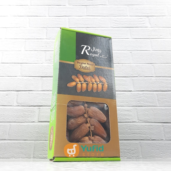 KURMA DEGLET NOUR TUNISIA TANGKAI ROYAL PALM 500 GRAM