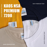Kaos Polos NSA Premium 24s - New States Apparel Premium Cotton 7200 - Ukuran 3XL