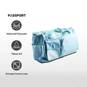 PASSPORT DUFFLE BAG GREEN MINT