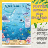 POSTER ENSIKLOPEDIA DUNIA BAWAH LAUT (KUN SHOLIHAN)