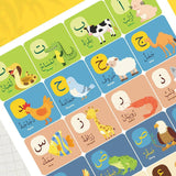 POSTER HIJAIYAH & HEWAN - BELAJAR HIJAIYAH DAN MENGENAL NAMA HEWAN DALAM BAHASA ARAB DAN BAHASA INDONESIA (KUN SHOLIHAN)