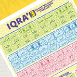 POSTER IQRA' 3 - BELAJAR MAD THABI’I HURUF PANJANG 2 HARAKAT (KUN SHOLIHAN)