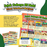 POSTER JEJAK CAHAYA 25 NABI - KISAH TELADAN & MUKJIZAT (ADZKIA BOOKS)