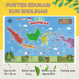 POSTER PETA INDONESIA (KUN SHOLIHAN)