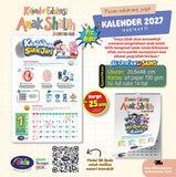 Pre Order : KALENDER DINDING EDUKASI ANAK SHALIH 2027 AL-QUR'AN DAN SAINS (SYAFI'I KIDS) | Pre Order Hingga 15 Oktober 2026 & Pengiriman Mulai November 2026