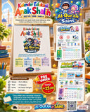Pre Order : KALENDER DINDING EDUKASI ANAK SHALIH 2027 AL-QUR'AN DAN SAINS (SYAFI'I KIDS) | Pre Order Hingga 15 Oktober 2026 & Pengiriman Mulai November 2026
