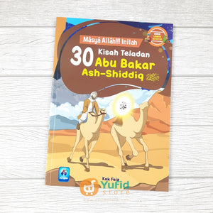 BUKU MASYAALLAH!!! INILAH 30 KISAH TELADAN ABU BAKAR ASH-SHIDDIQ (PUSTAKA ARAFAH)