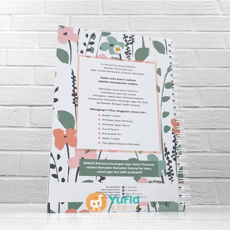BUKU RAMADHAN JOURNAL FOR MOM (CV RAYYA CREATIVA) – Yufid Store Toko Muslim