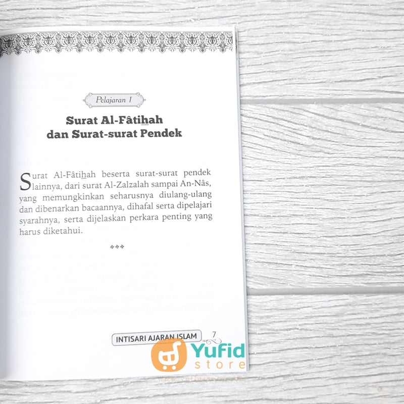 Buku Saku Intisari Ajaran Islam Pustaka Arafah – Yufid Store Toko Muslim