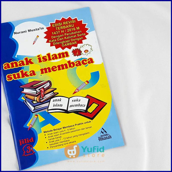 Buku Anak Islam Suka Membaca Jilid 3 Penerbit Pustaka Amanah
