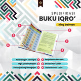 Buku Iqro Custom Nama (King Salman)