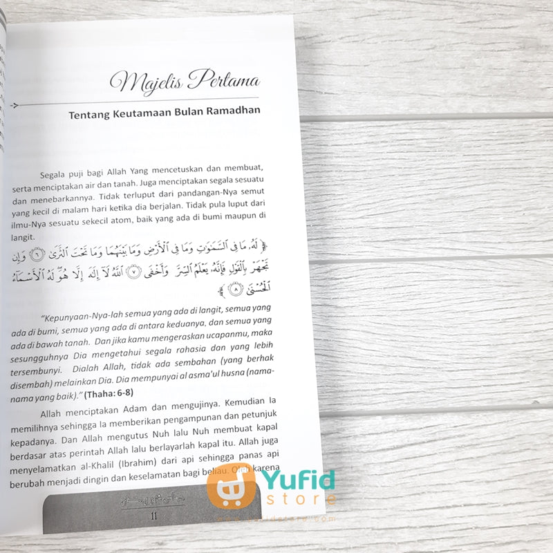 Buku Majalis Syahri Ramadhan Mendulang Faedah Ilmu Di Bulan Ramadhan