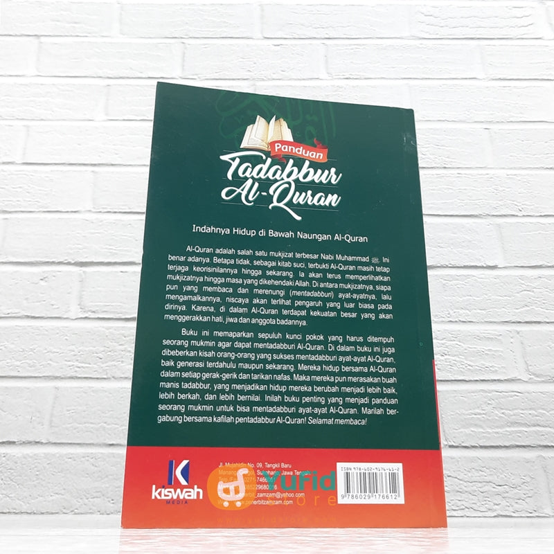 Buku Panduan Tadabbur Al-Quran (Kiswah Media) – Yufid Store Toko Muslim