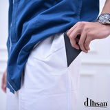 Celana Sirwal d-Ihsan Warna Putih Seri CA 21