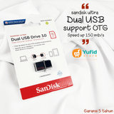 Jual Sandisk Ultra Dual USB Drive 16Gb