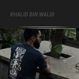 Kaos Muhajirin Heroes Khalid bin Walid 1.0 Navy Blue