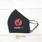 Masker Yufid.TV - Black