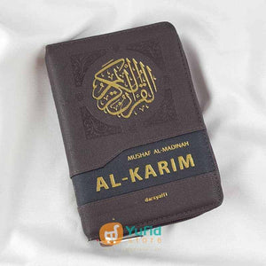Mushaf Al-Madinah Al-Karim Ukuran A6 Resleting Penerbit Dar Syafi’i